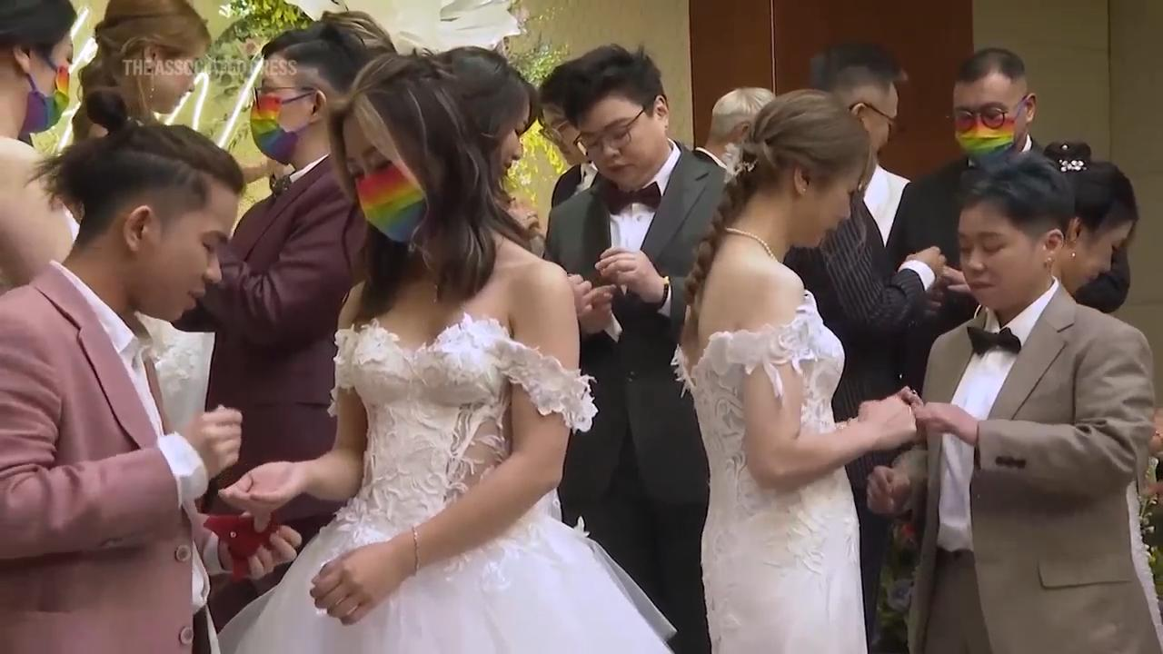 Virtual Weddings for Same-Sex Couples in Hong Kong Highlight Pride Month