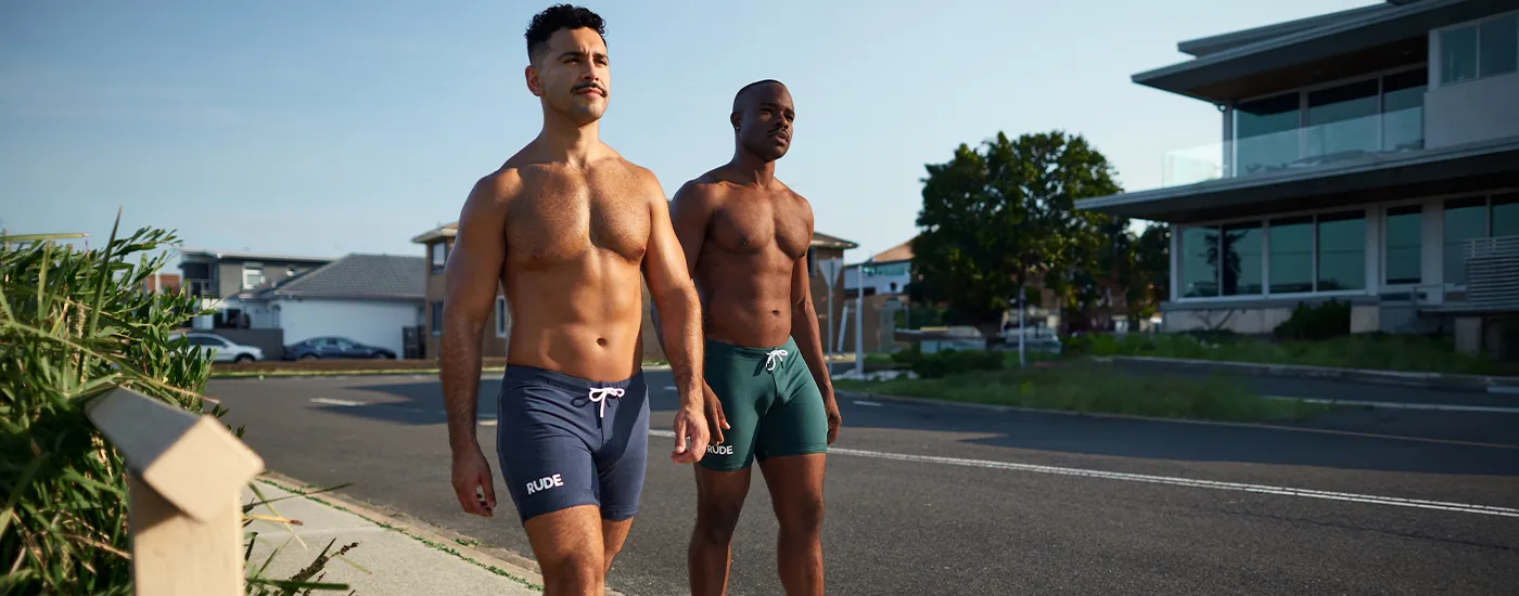 Turning Heads in Style: Rude Rainbow's Latest Shortie Shorts Unveiled