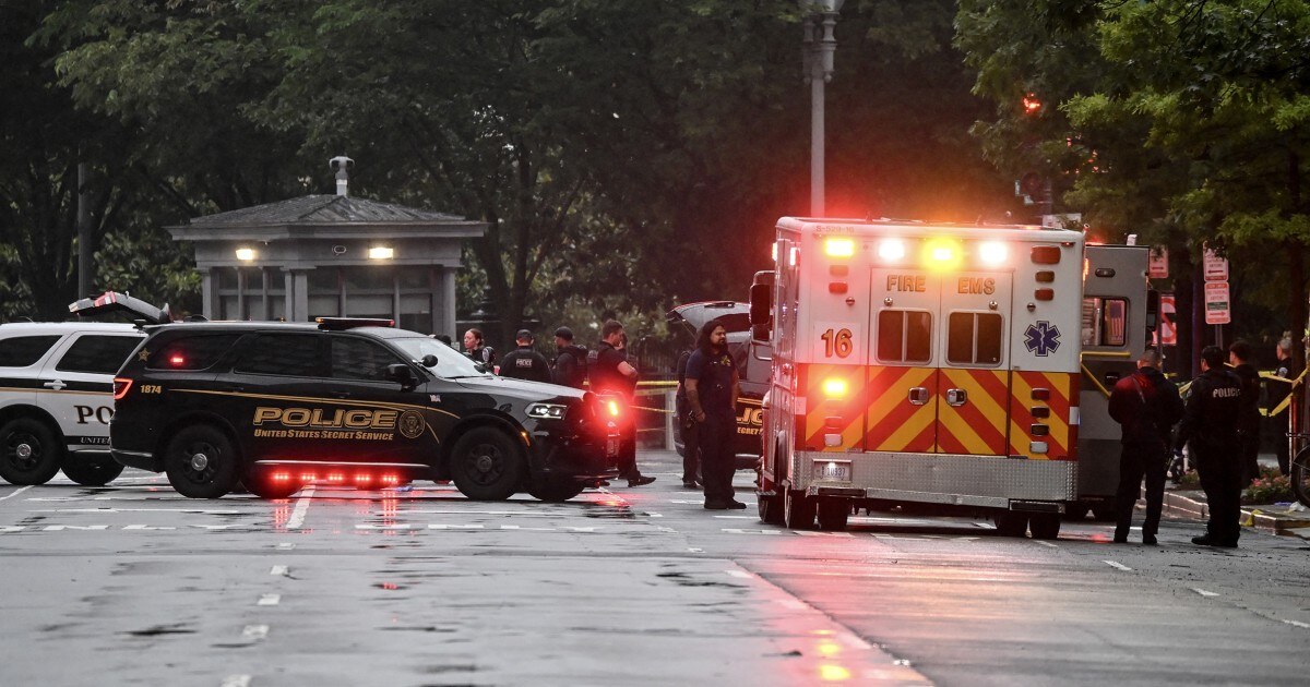 Gunfire Erupts Near White House