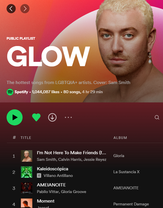 Listen: Spotify Launches GLOW, an Equity Program for LGBTQ+ Musicians