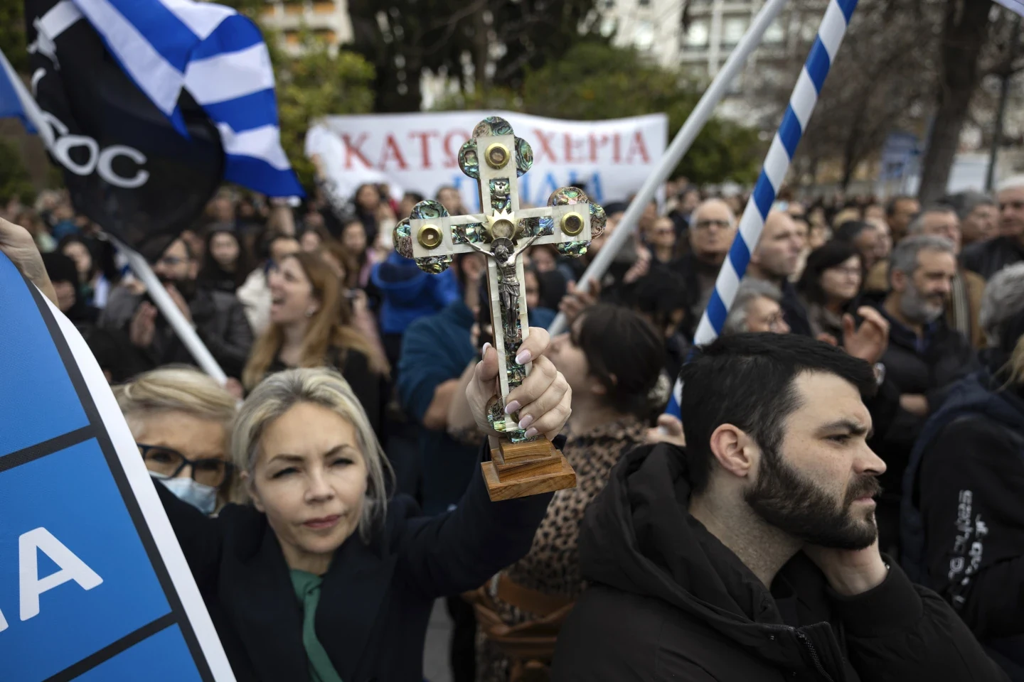 Athens Stirs as Over 1,500 Rally Against Same-Sex Marriage Bill