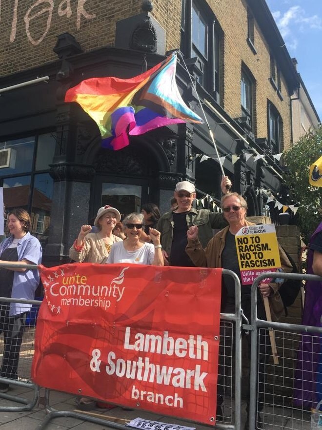 LGBTQ+ Allies Overwhelm Far-Right Protestors at London Pub Demonstration