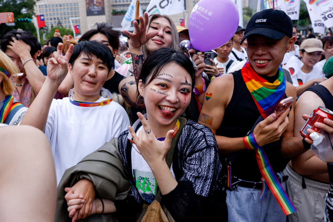 Taiwan Pride Dances Through Downpour