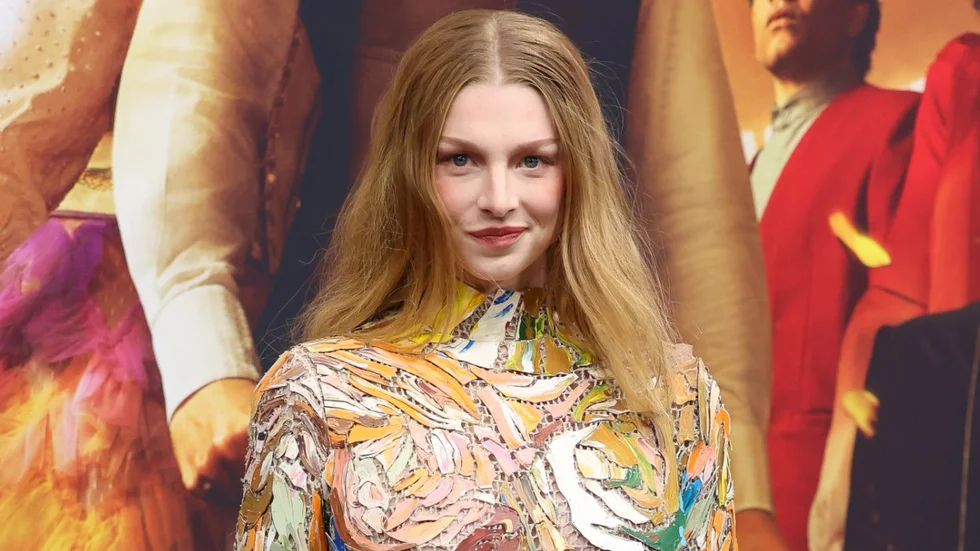 Hunter Schafer Shines at 'Songbirds and Snakes' Premiere in Schiaparelli Couture