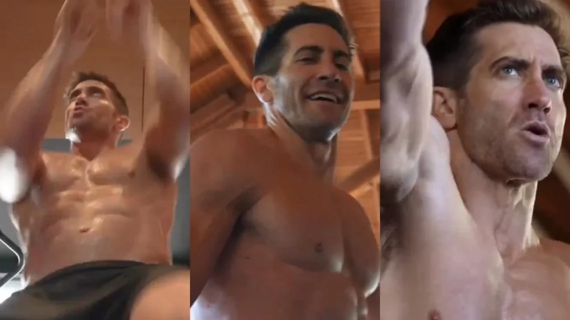 Jake Gyllenhaal Leaves Fans Thirsty with Sweaty Workout Regime