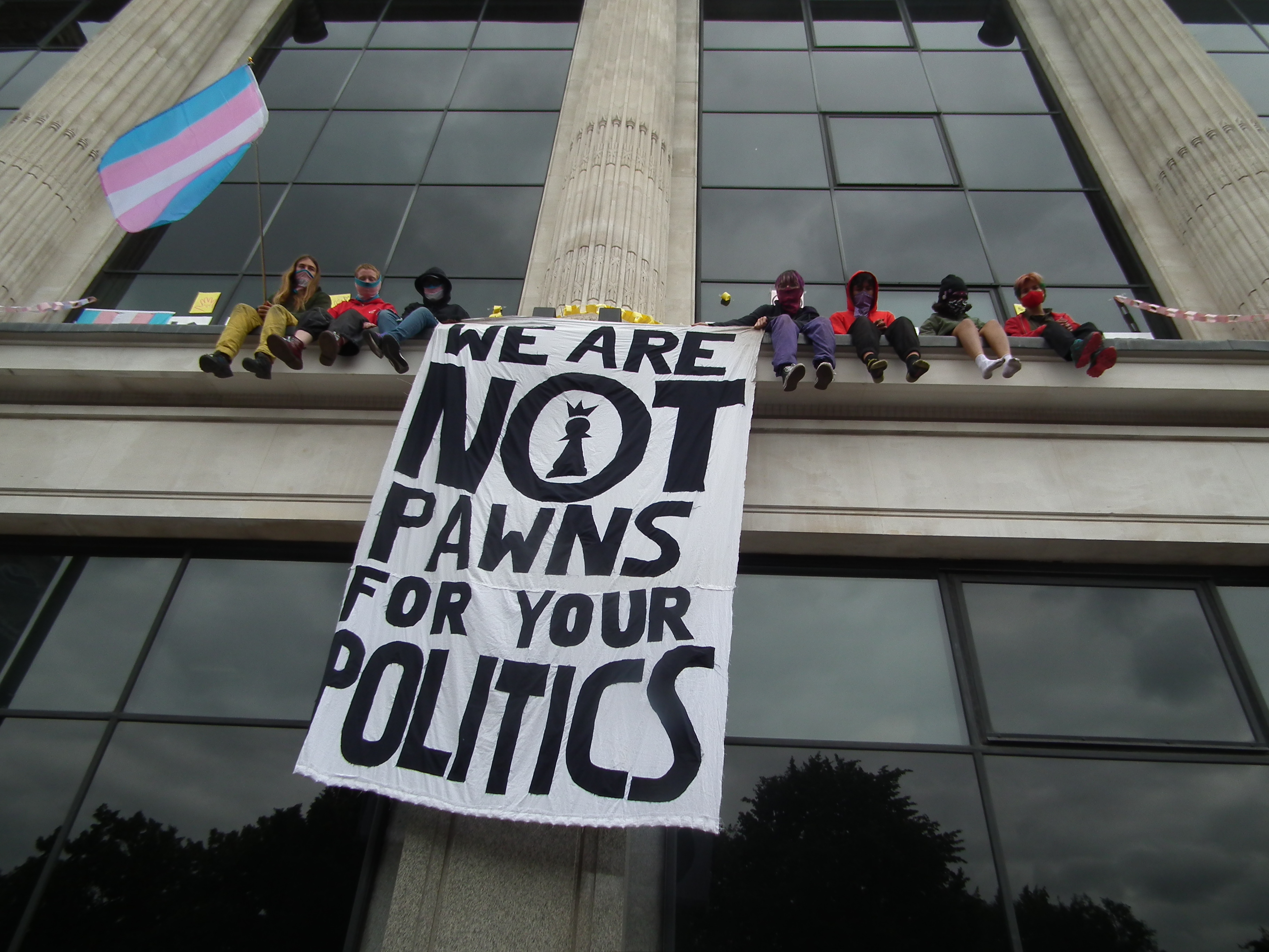 Trans Teenagers Protest NHS England's Treatment Policies