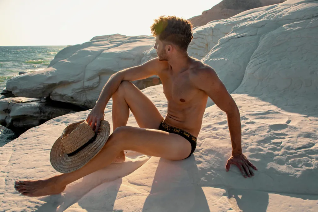 Captivating Chemistry: Maximos Koutsou's Stunning Debut Photoshoot
