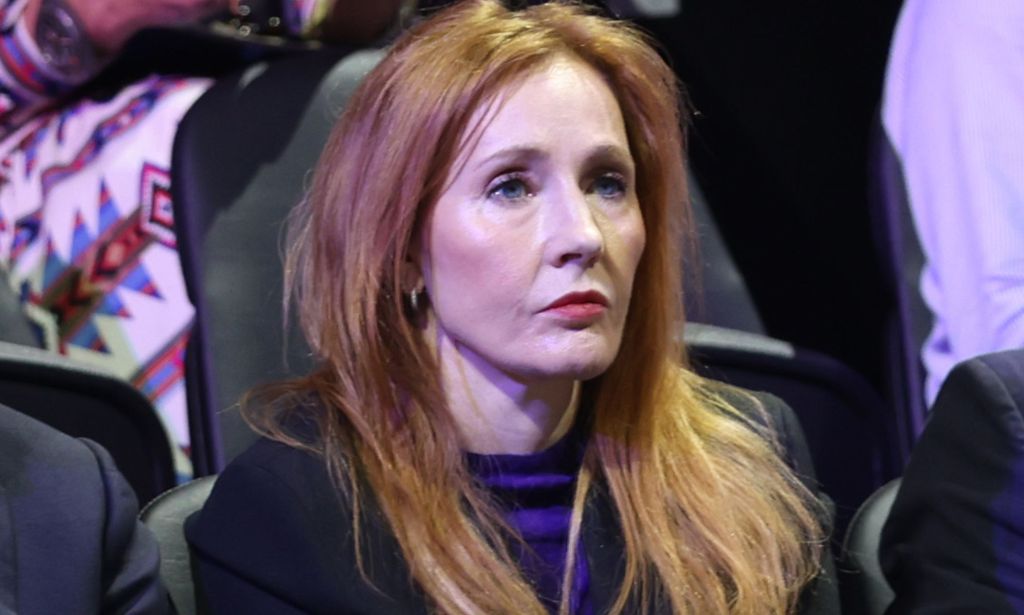 JK Rowling, pictured.