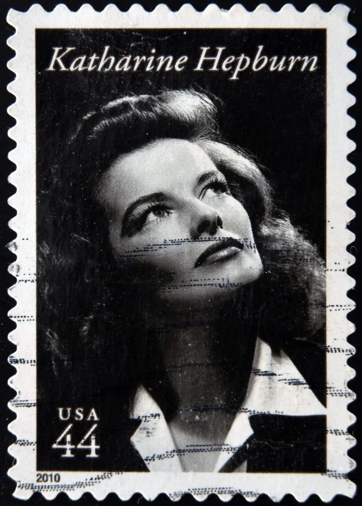 UNITED STATES OF AMERICA - CIRCA 2010: A stamp printed in USA shows Katharine Hepburn, circa 2010